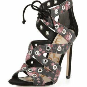 Sam Edelman Phoebe Floral Print Strappy Sandal 10